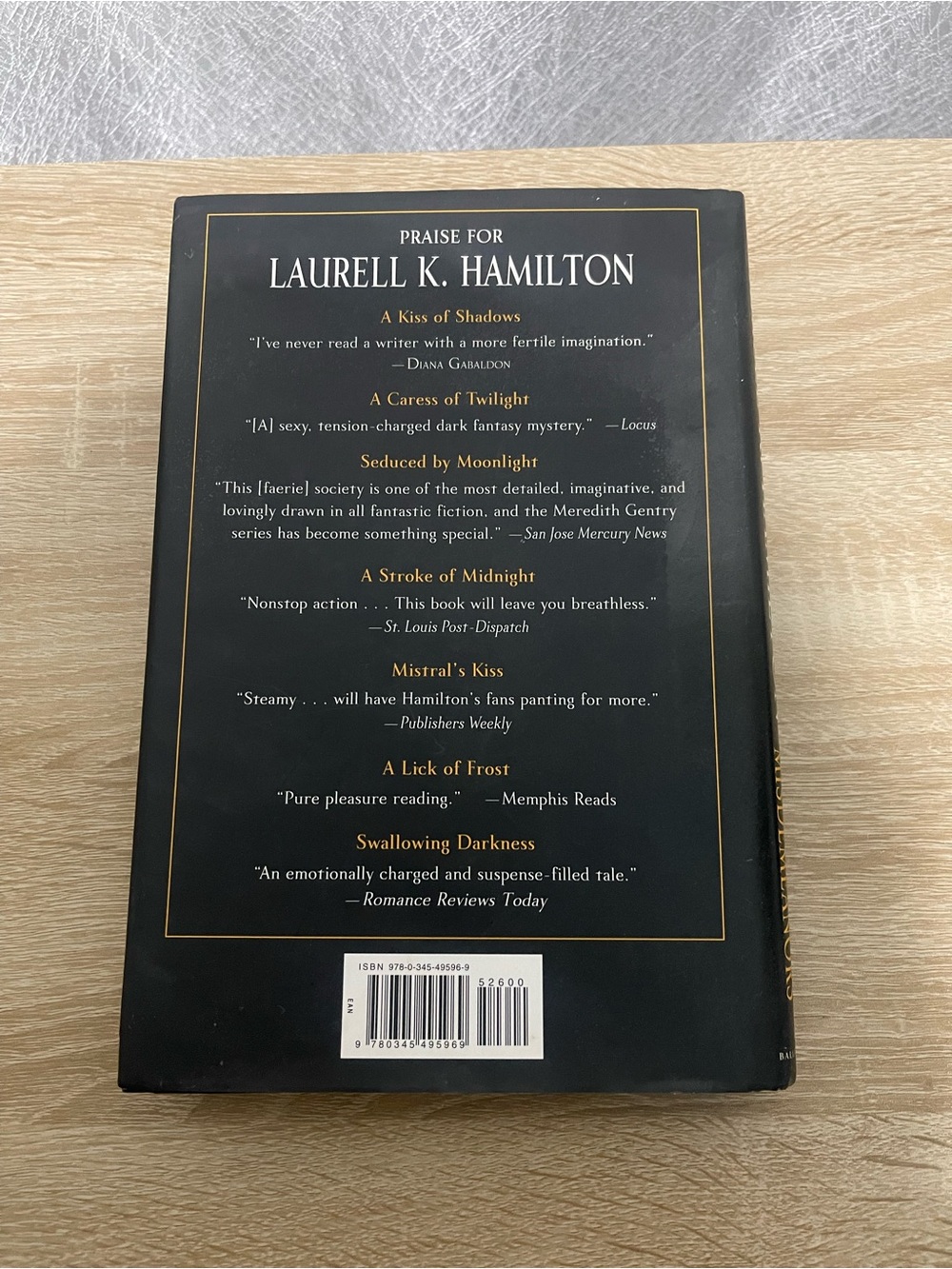 Divine Misdemeanors Hardcover Book By Laurell Hamilton - Picture 2 of 2